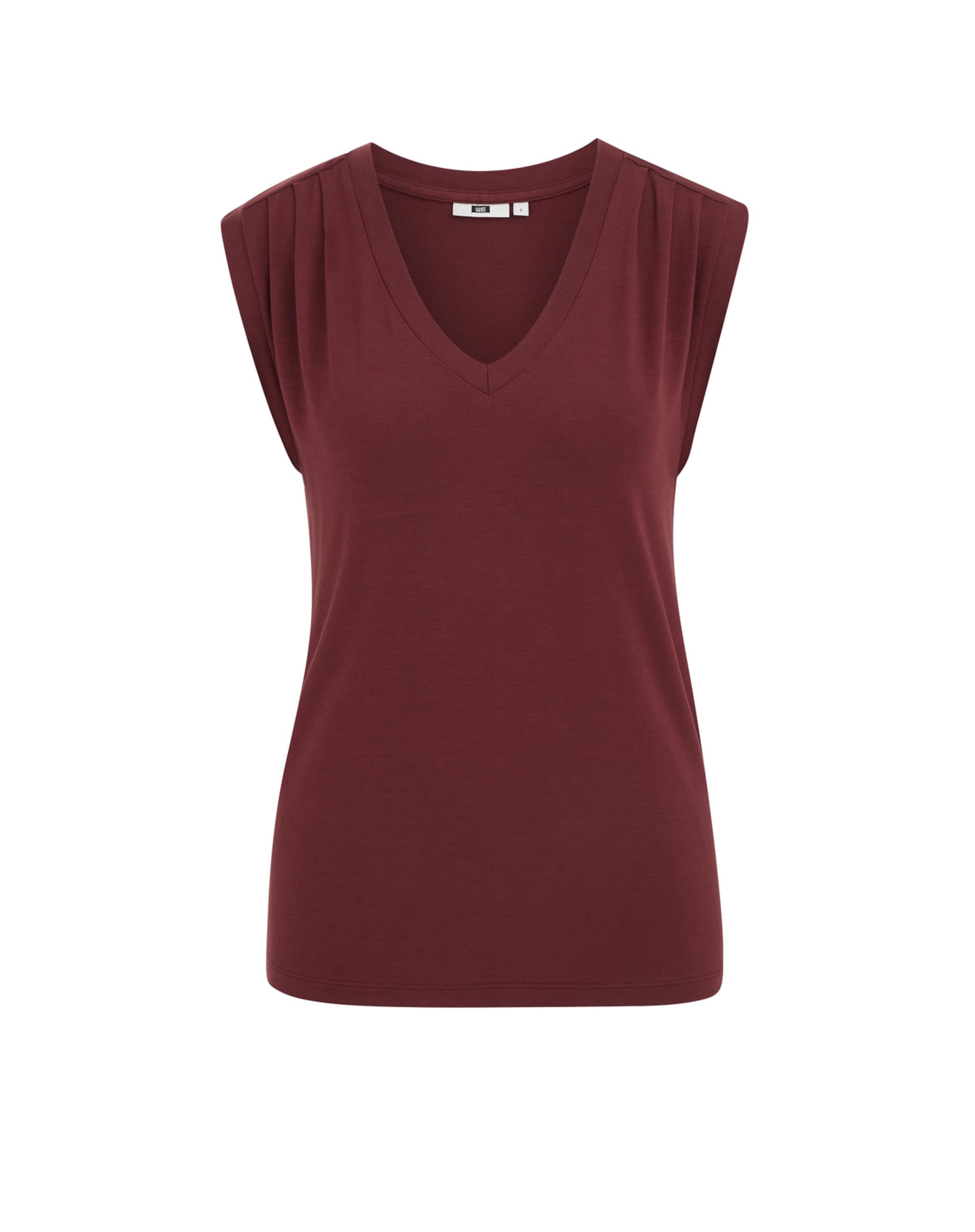 WE Fashion Top in Rot: Vorderseite