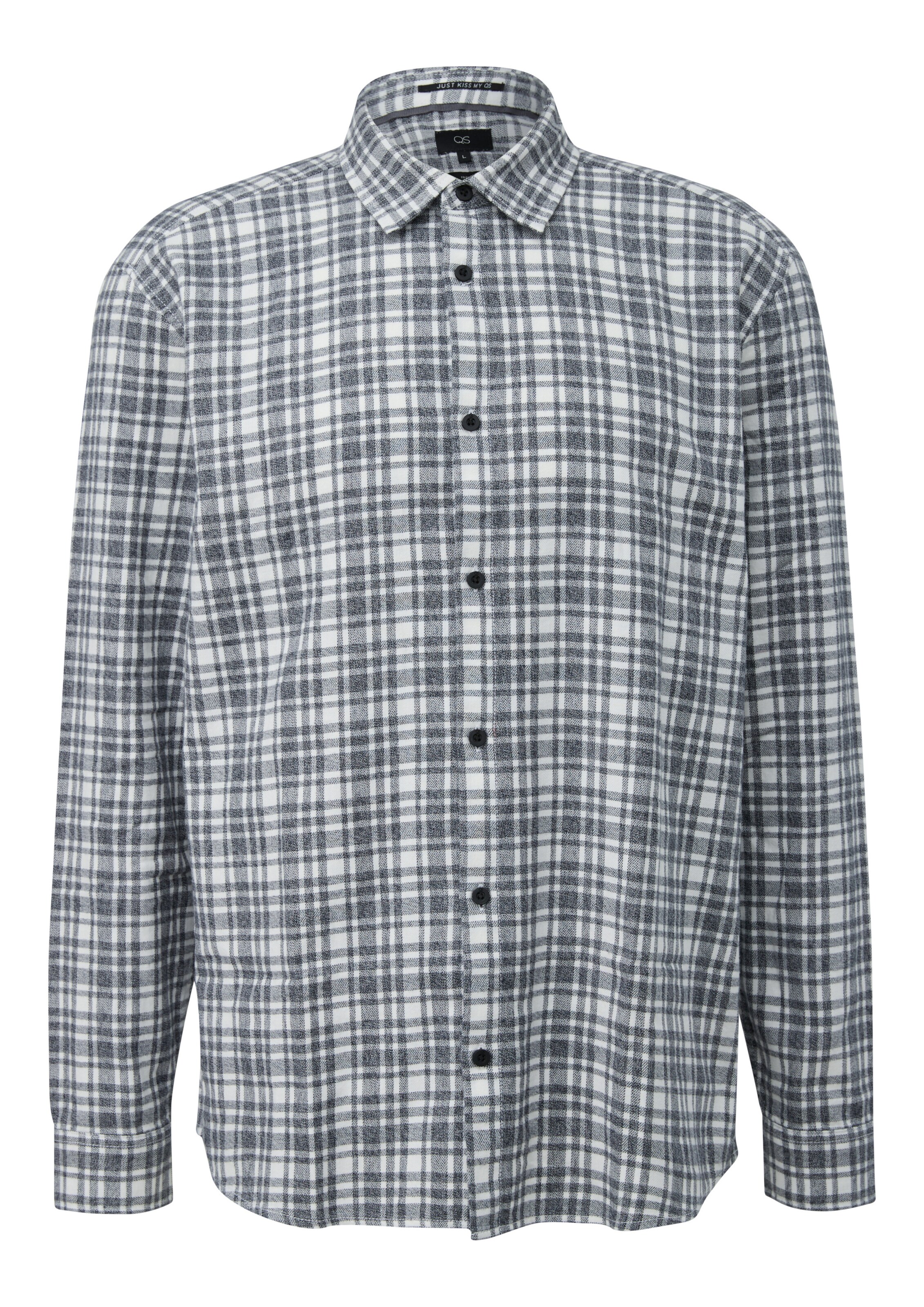 QS - Regular Fit Camisa em branco: frente