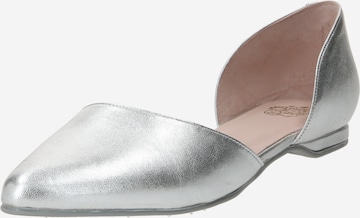 Apple of Eden Ballet Flats 'BLONDIE' in Silver: front