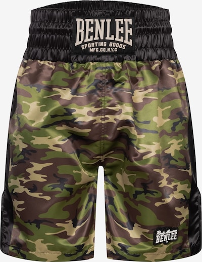 Benlee Sportske hlače u bež / smeđa / zelena / crna, Pregled proizvoda