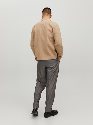 JACK & JONES Slim fit Between-season jacket 'Riviera' in Beige