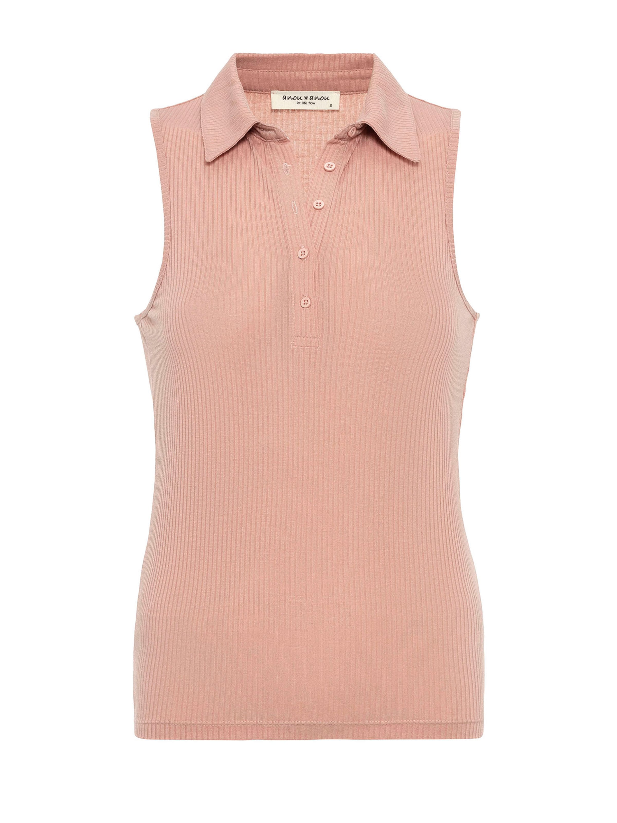 Anou Anou Top - Ružová: predná strana