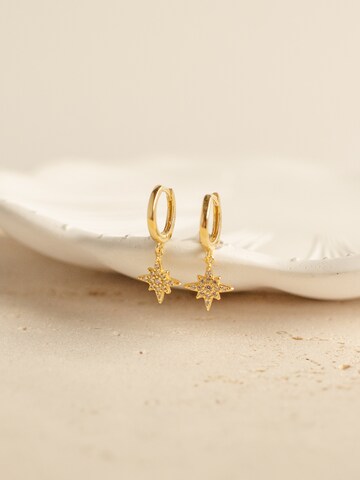 Orecchini 'Nordstern' di Hey Happiness in oro