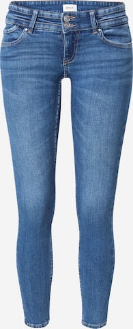 Skinny Jean 'CORAL' ONLY en bleu : devant