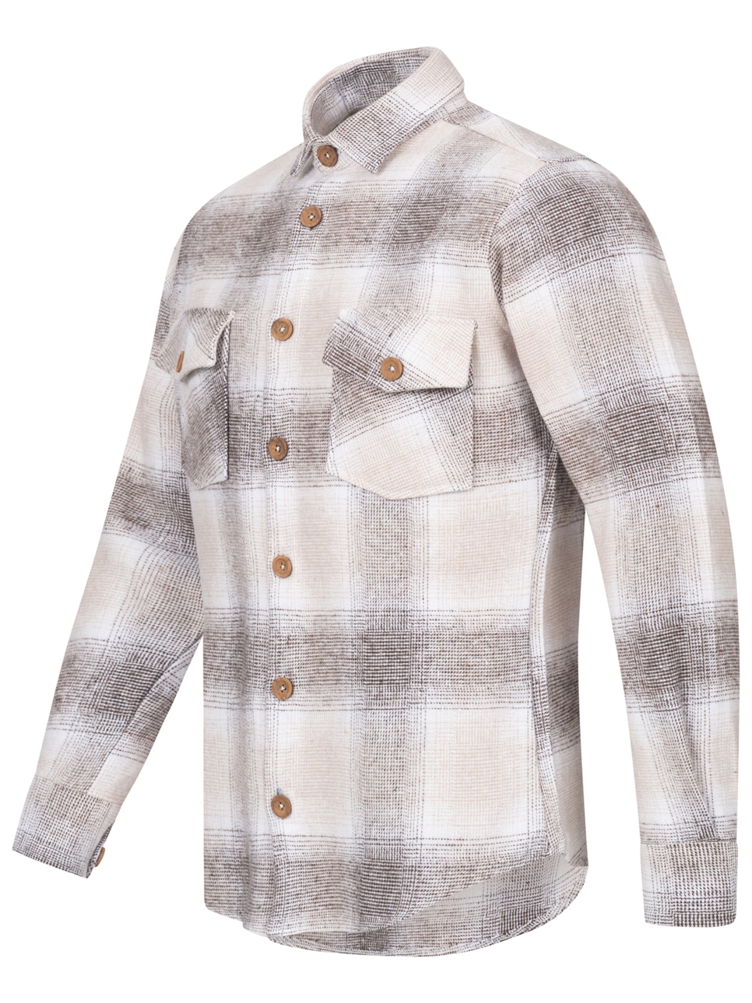 Rock Creek Regular Fit Hemd in Braun