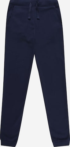 GUESS Tapered Pants in Blue: front