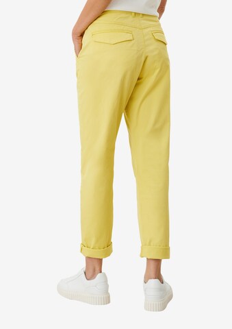 Regular Pantalon chino s.Oliver en jaune