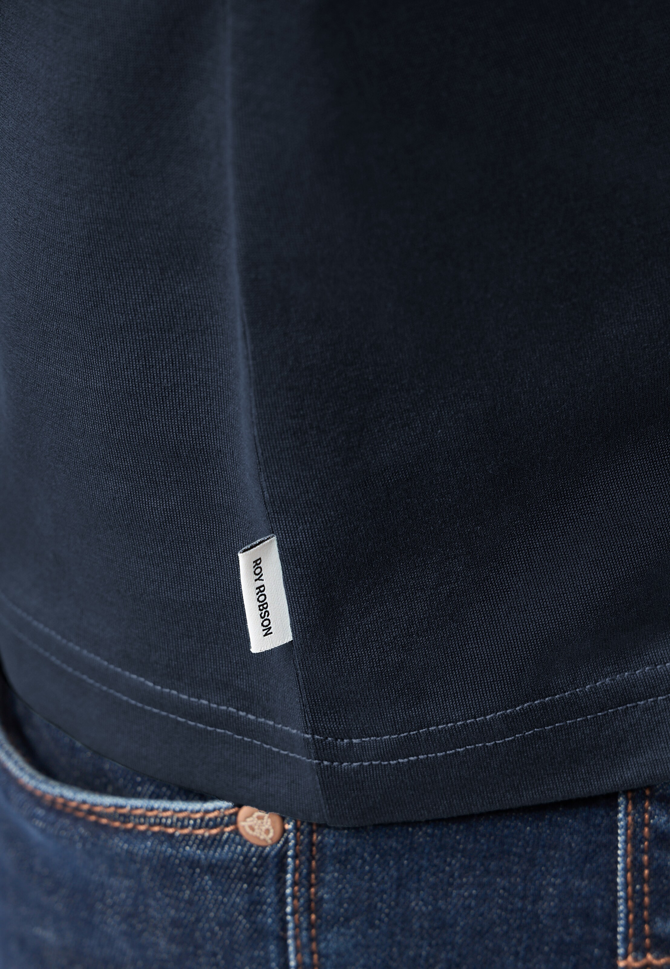 T-Shirt ROY ROBSON en bleu