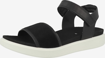 ECCO Sandale in Schwarz: Vorderseite