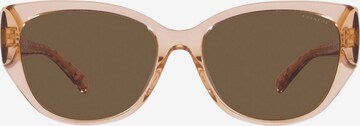 Lunettes de soleil COACH en marron