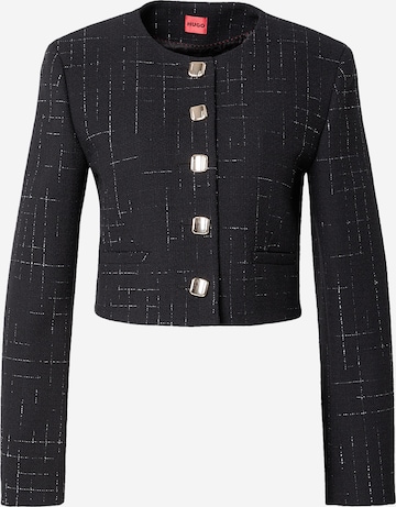 HUGO Prehodna jakna 'Aliti-1' | črna barva: sprednja stran
