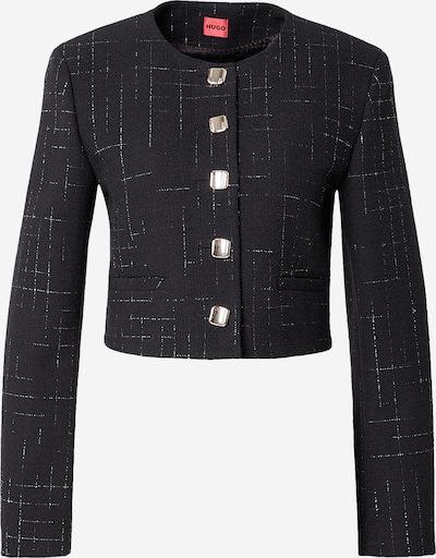 Demisezoninė striukė 'Aliti-1' iš HUGO, spalva – juoda / balta, Prekių apžvalga