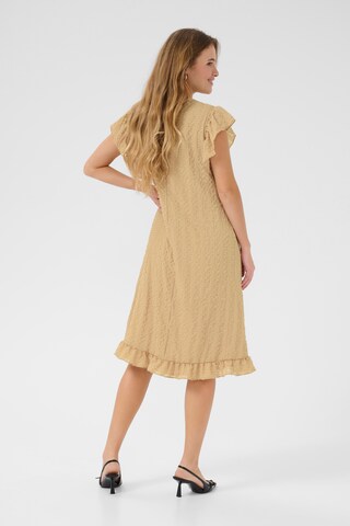 CULTURE Kjole 'CUelora' i beige