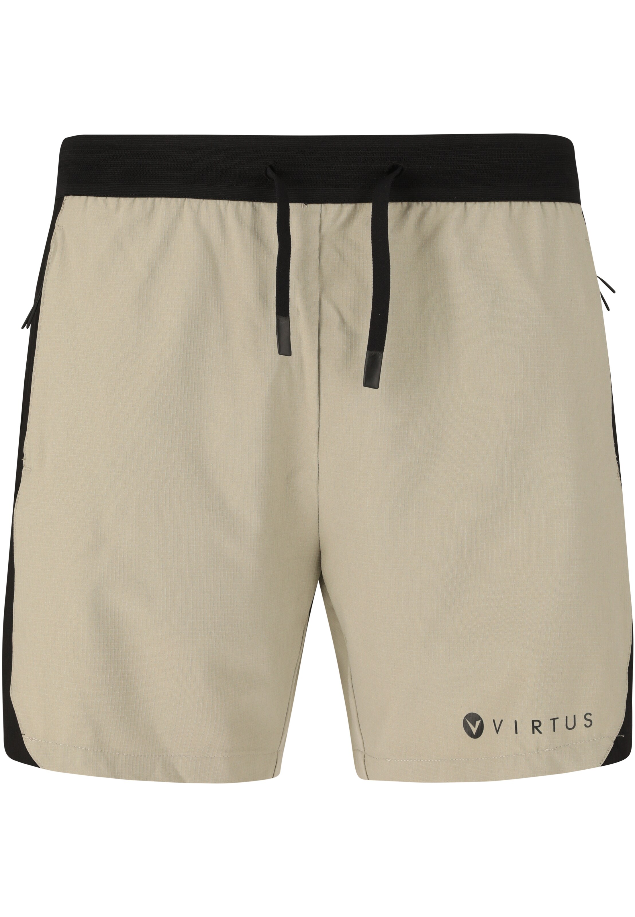 Virtus Regular Sportbroek 'Kylan' in Grijs: voorkant