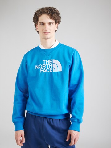 Felpa 'DREW PEAK' di THE NORTH FACE in blu: frontale