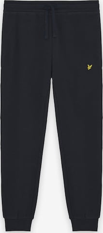 Lyle & Scott Tapered Trousers in Blue: front