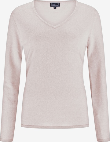 Pullover di CASH-MERE.CH in bianco: frontale