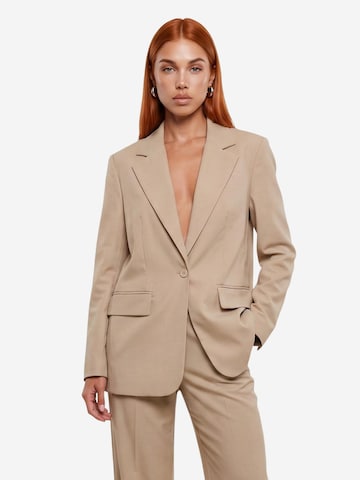 Blazer 'Blazer Lycra Pizzo PE26063' di I AM in beige: frontale