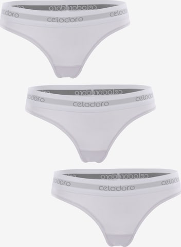 celodoro Panty 'Sport Comfort' in White: front