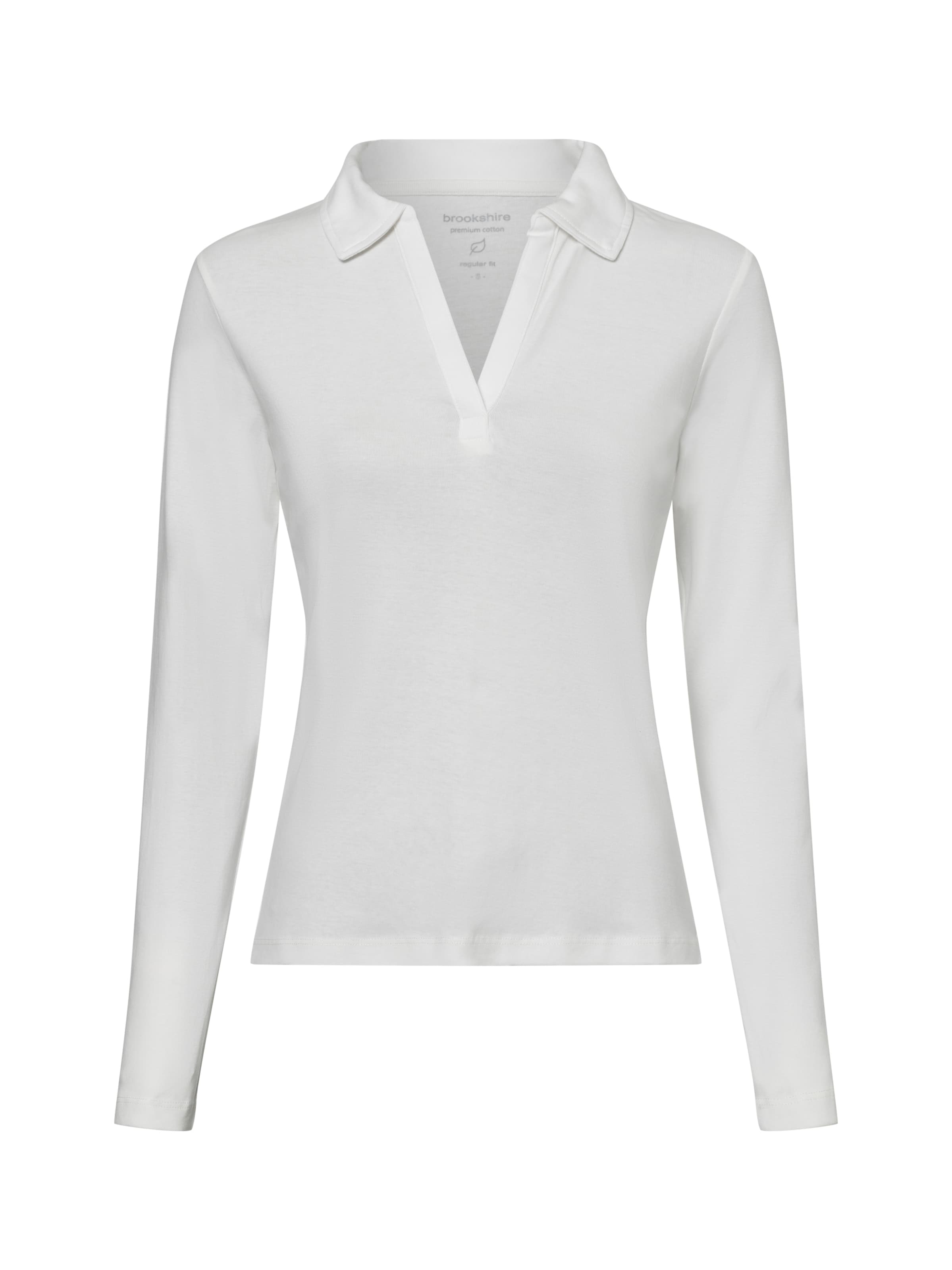 Brookshire Blouse in White: front