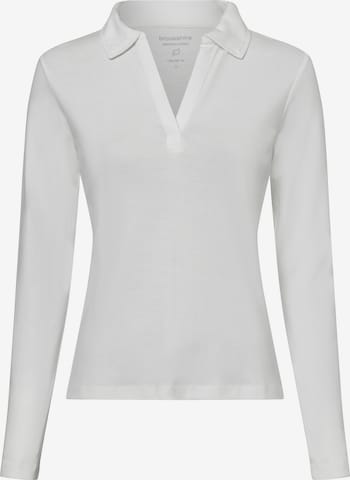 Brookshire Blouse in White: front