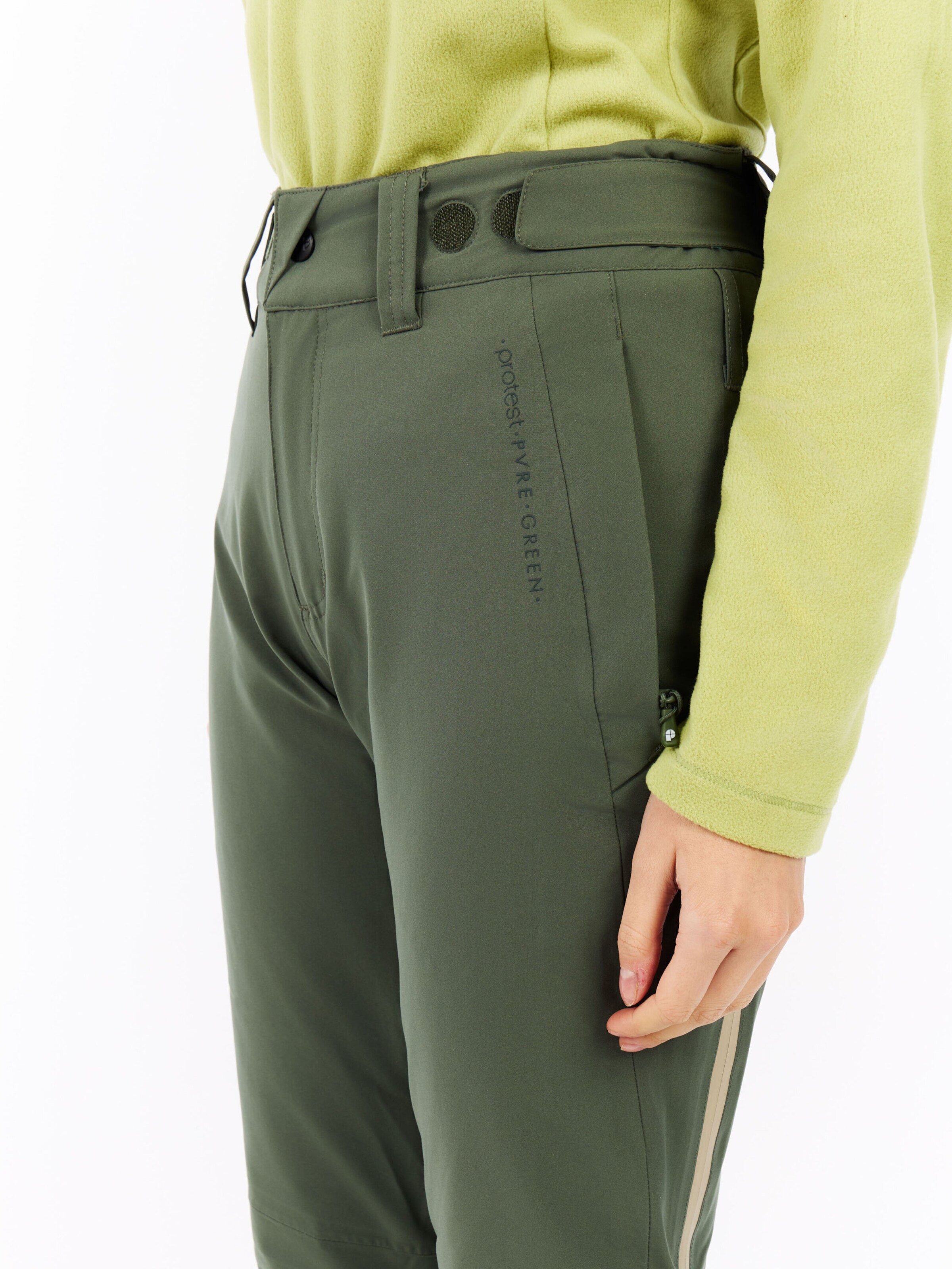PROTEST Regular Workout Pants 'PRTCARMACKOS' in Green