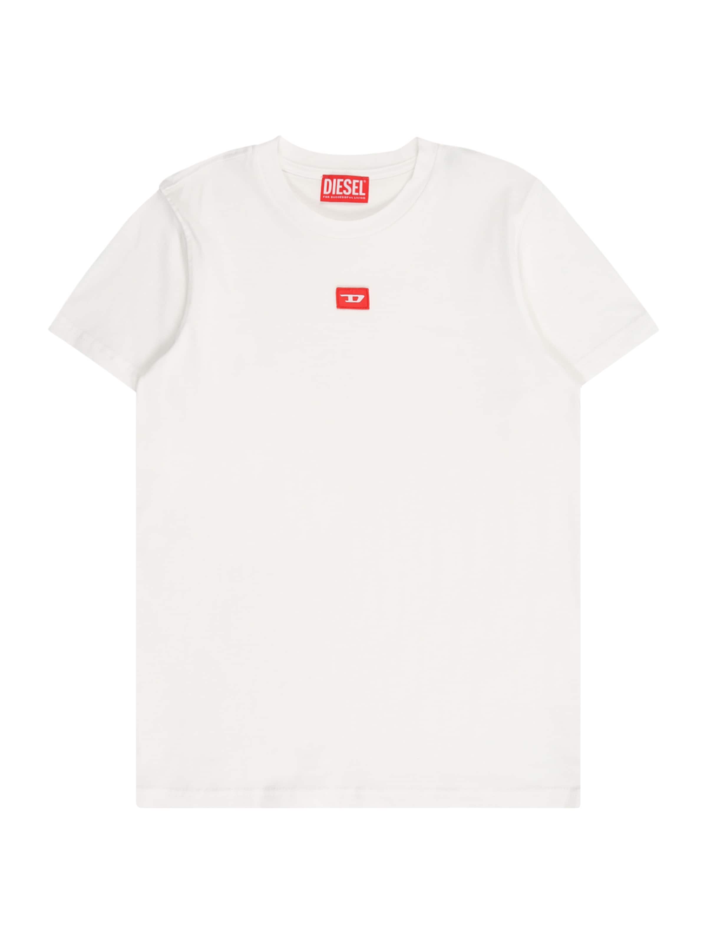 DIESEL - Camiseta en blanco: frente