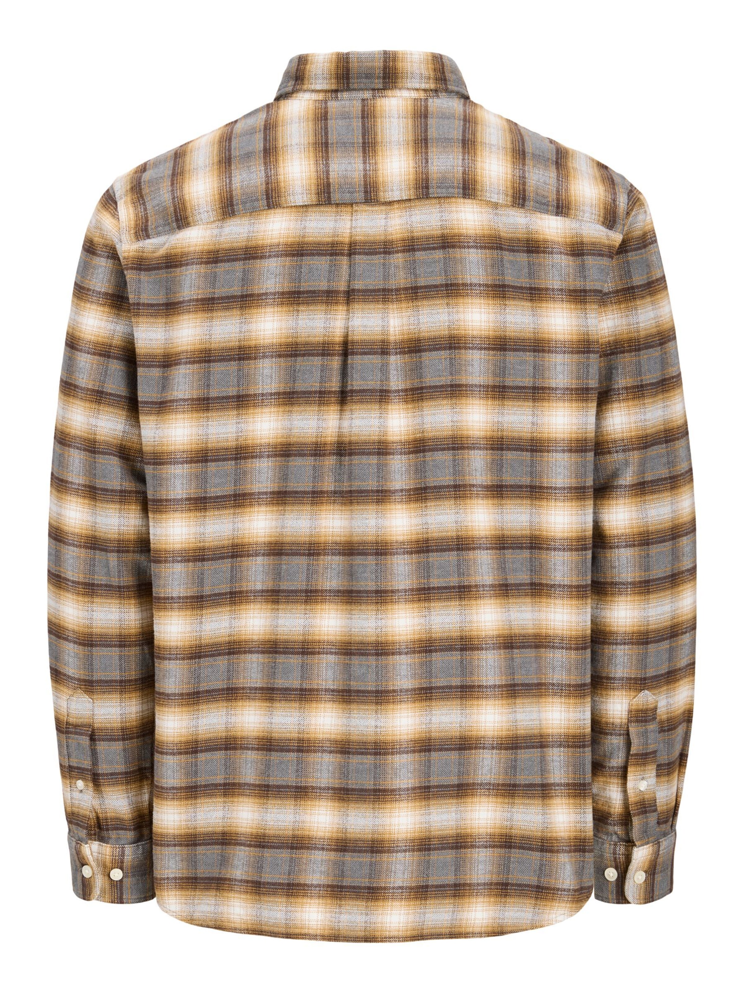 JACK & JONES - Ajuste regular Camisa en marrón