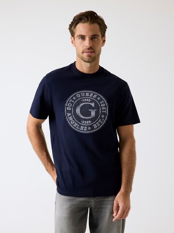 GUESS Shirt in Blue: front