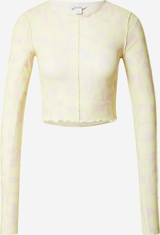 Monki - Camiseta 'Anki' en beige: frente