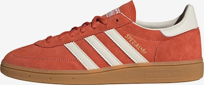 ADIDAS ORIGINALS Baskets basses 'Handball Spezial' en or / rouge orangé / blanc, Vue avec produit