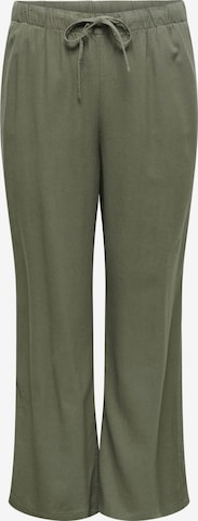 ONLY Carmakoma Trousers 'CARGoa' in Green: front