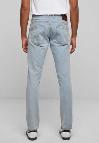 DEF Slimfit Jeans 'Noel' in Blauw