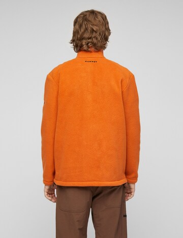 MAMMUT Athletic Fleece Jacket in Orange