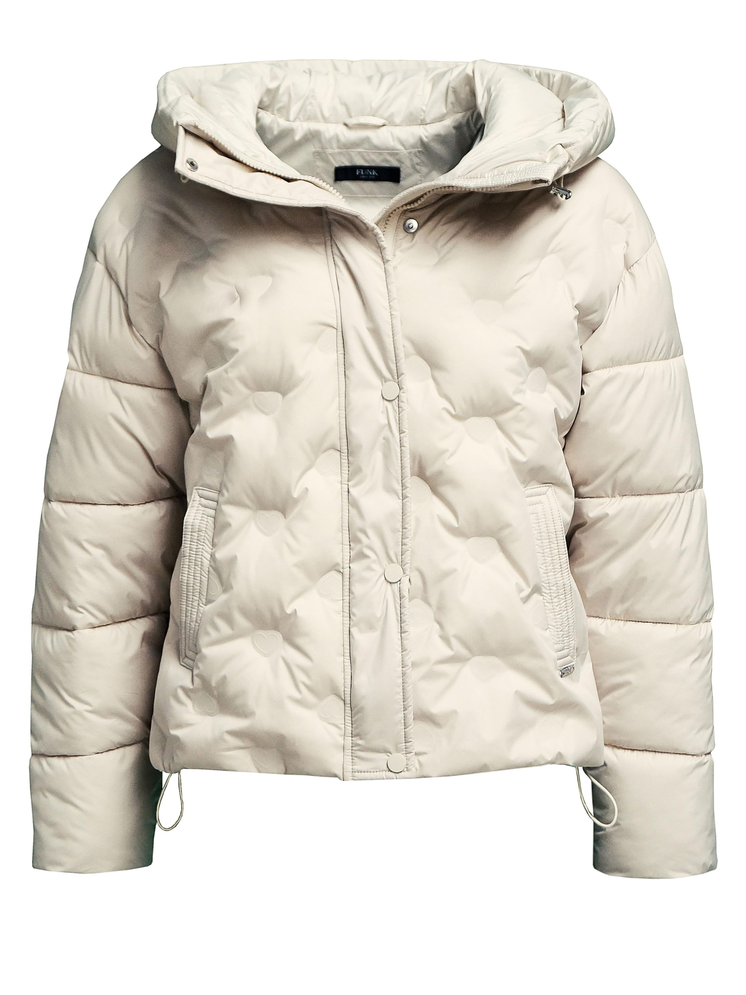 Funk since 1776 Winterjacke‌‌‌‌ in Beige: Vorderseite