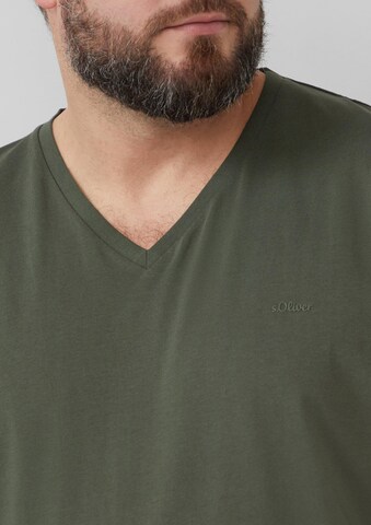 T-Shirt s.Oliver en vert