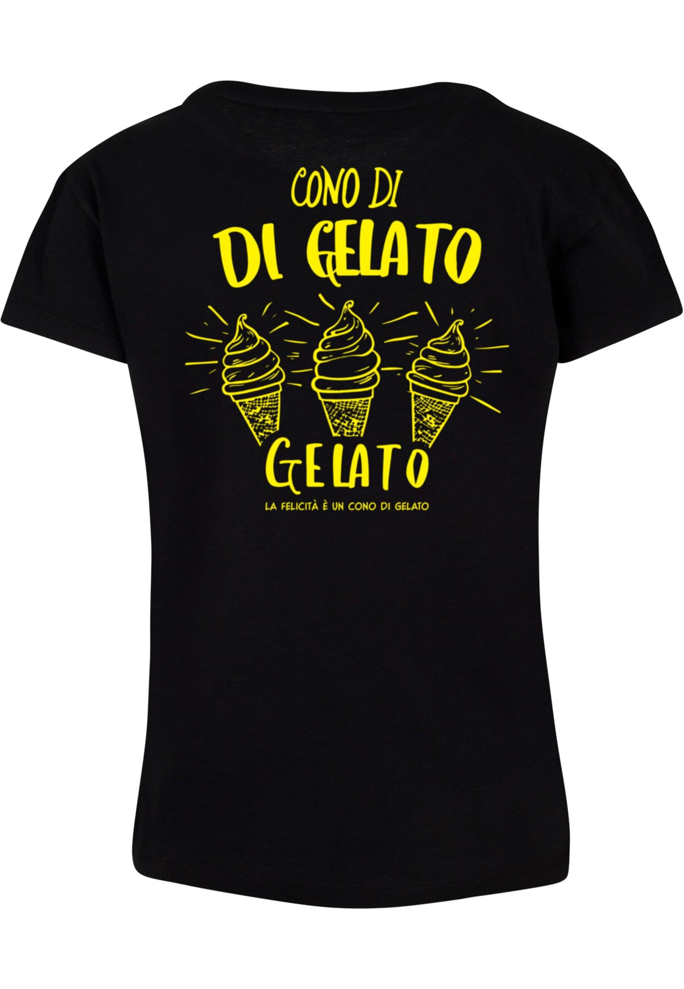 Merchcode Shirt 'Cono Di Gelato' in Black