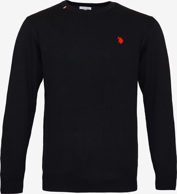 U.S. POLO ASSN. Sweater in Black: front