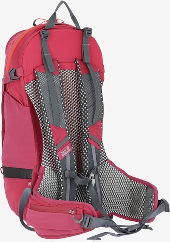 JACK WOLFSKIN Sports Backpack in Red
