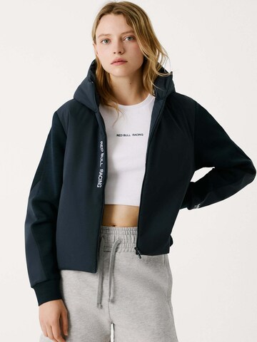 Red Bull Racing x Pepe Jeans Jacke in Blau: Vorderseite