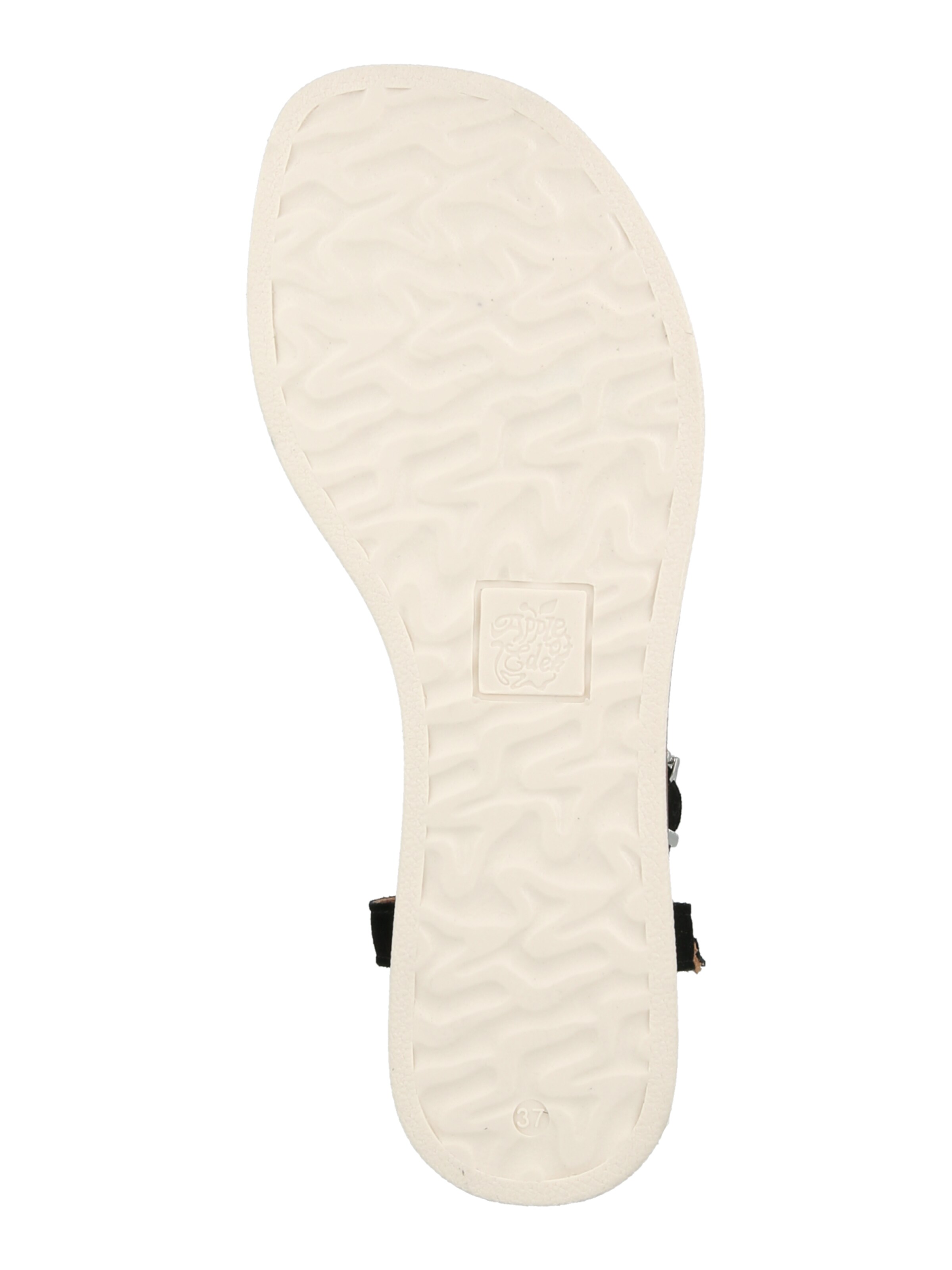 Apple of Eden - Sandalias con hebilla 'ISA 1' en negro