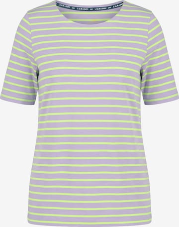 LAURASØN Shirt in Purple: front
