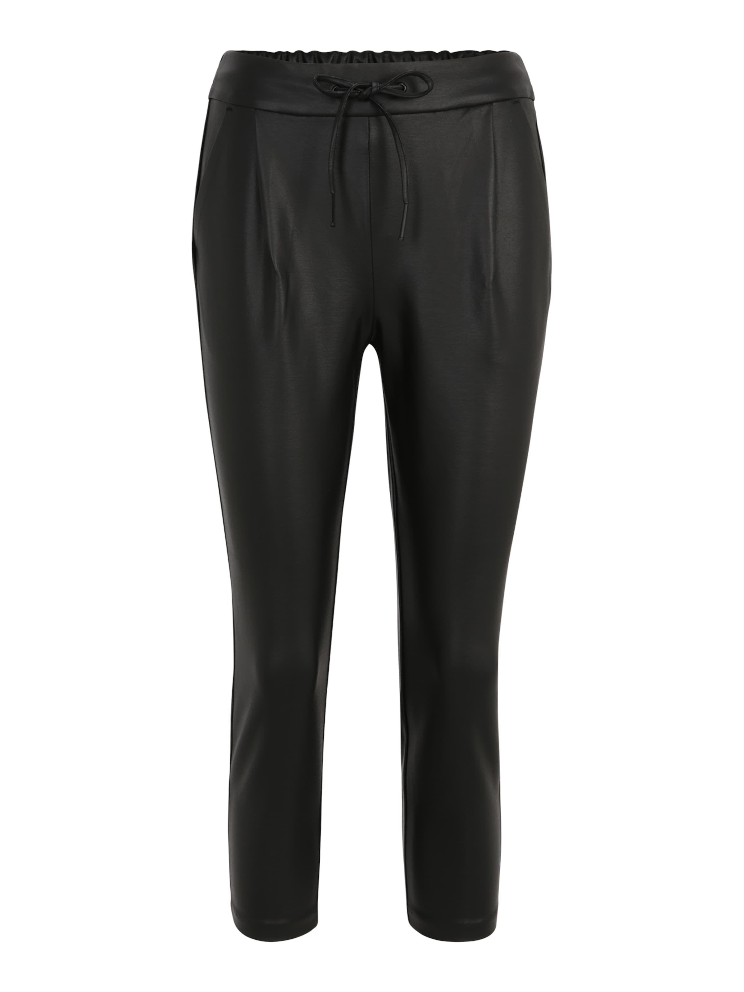 regular Pantaloni con pieghe 'Eva' di Vero Moda Petite in nero: frontale
