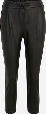Vero Moda Petite Regular Панталон с набор 'Eva' в черно: отпред