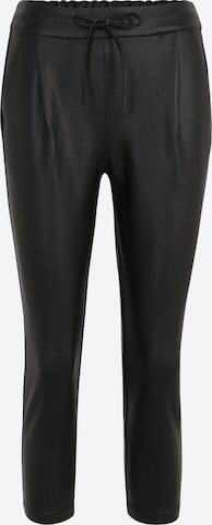 Regular Pantalon à pince 'EVA' Vero Moda Petite en noir : devant