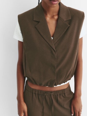 Pull&Bear Vest i brun