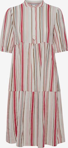 Fransa Summer Dress in Pink: front