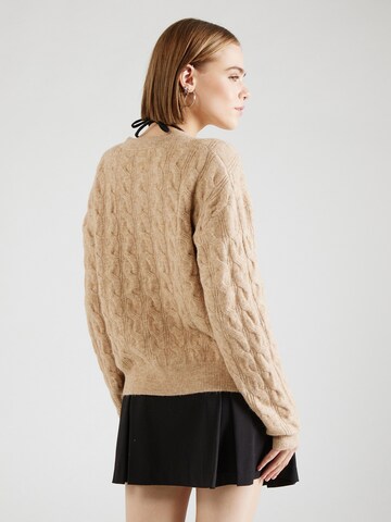 Lindex Knit cardigan 'Nova' in Beige