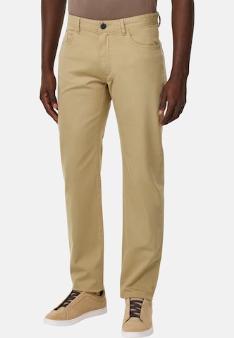 Coupe slim Pantalon Boggi Milano en gris : devant