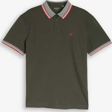 T-Shirt TOM TAILOR en vert : devant